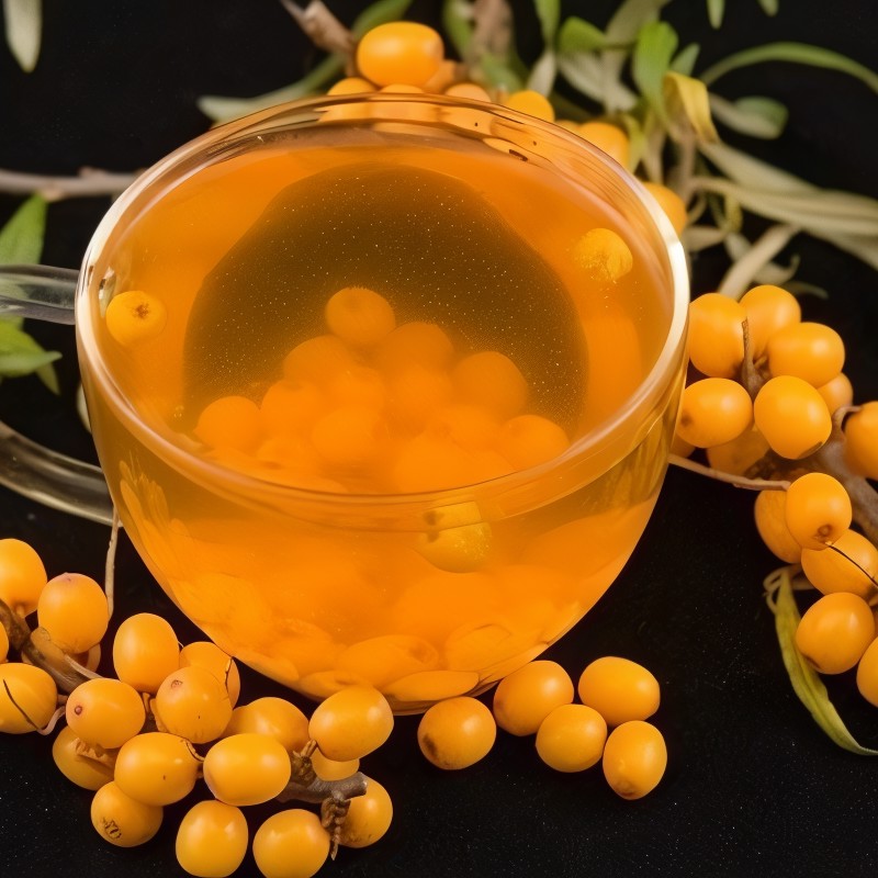 Облепиховый чай с медом