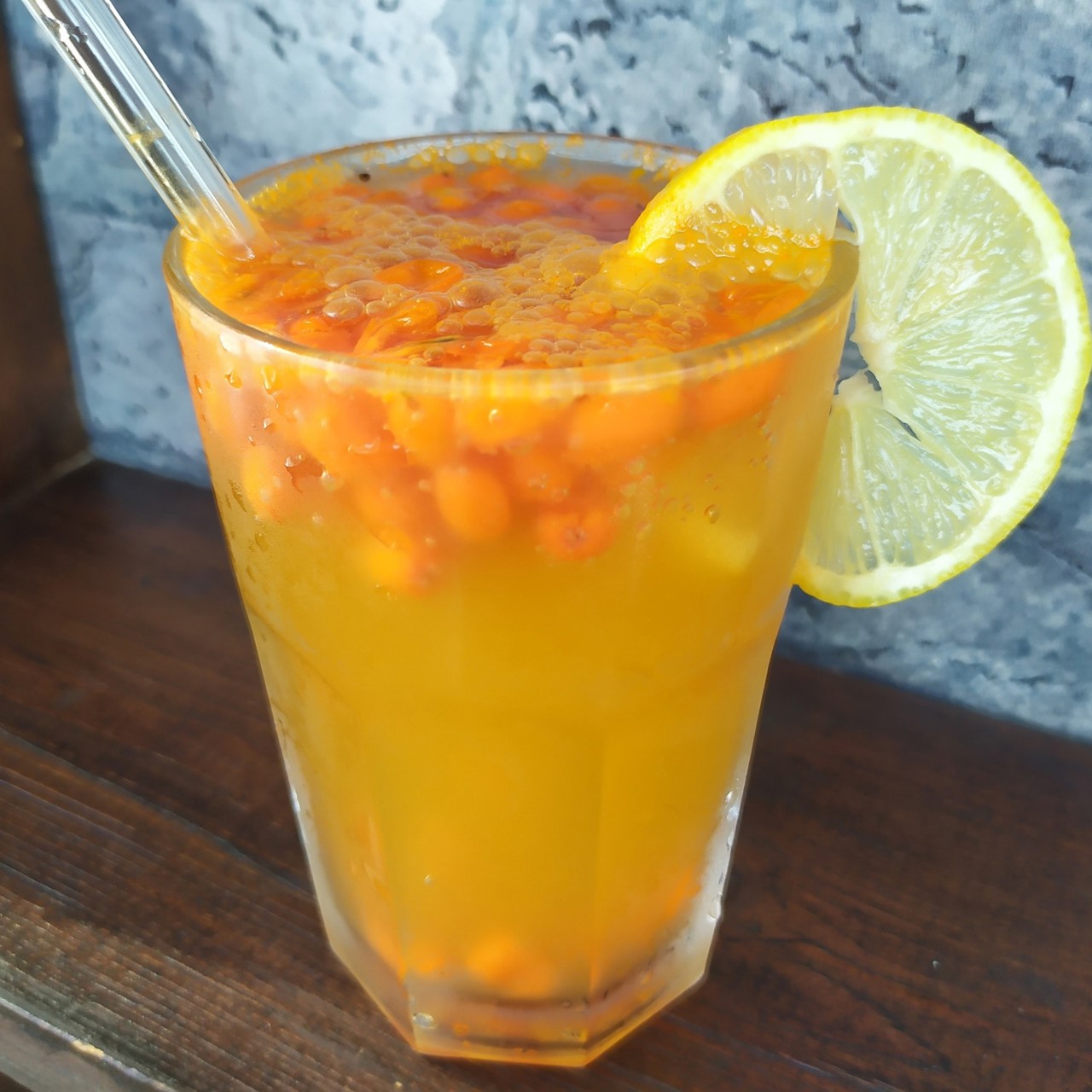 Облепиховый лимонад