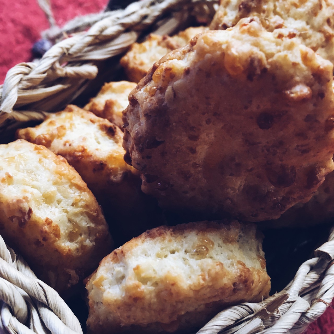 Очень сырное печенье