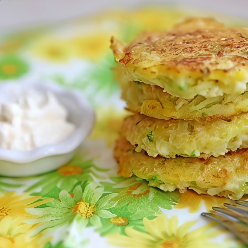 Оладьи из цветной капусты