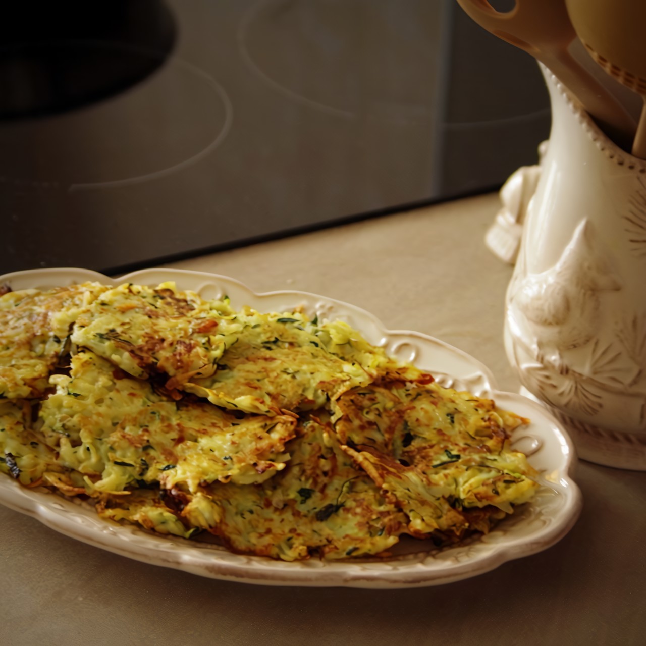 Оладьи из кабачков классические