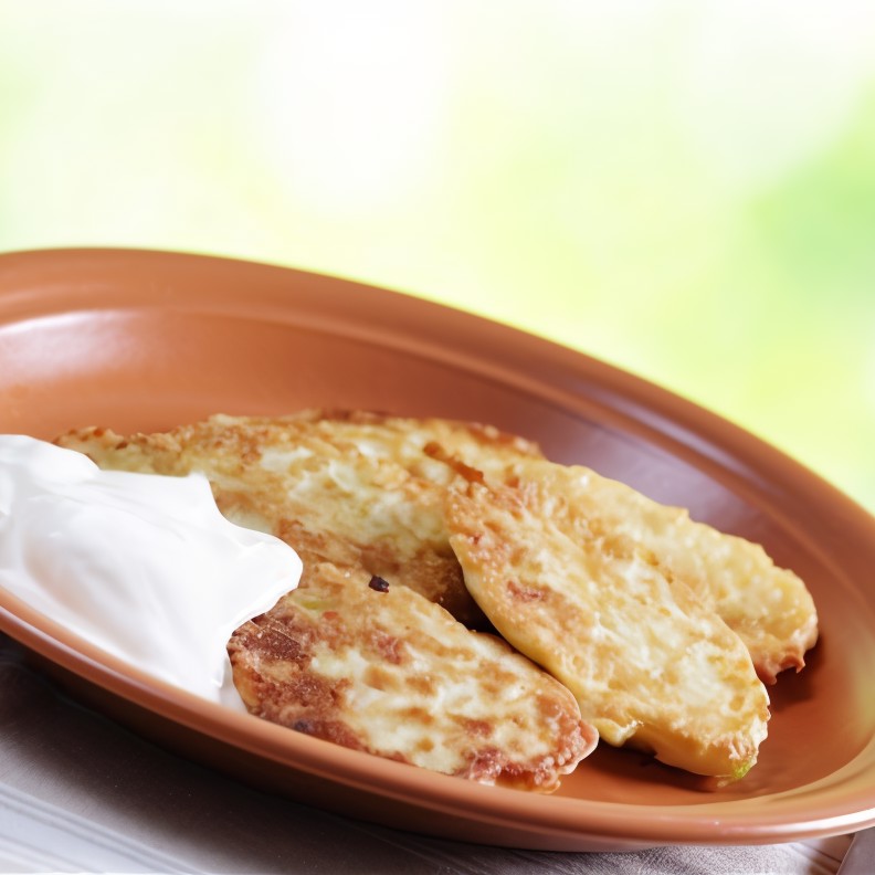 Оладьи из тушеной капусты