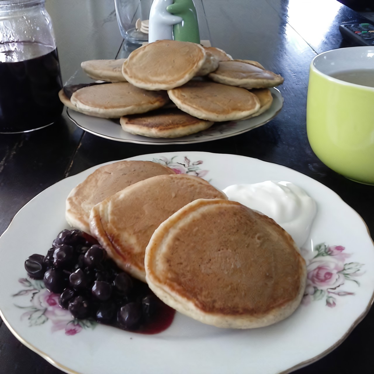 Оладьи на ряженке