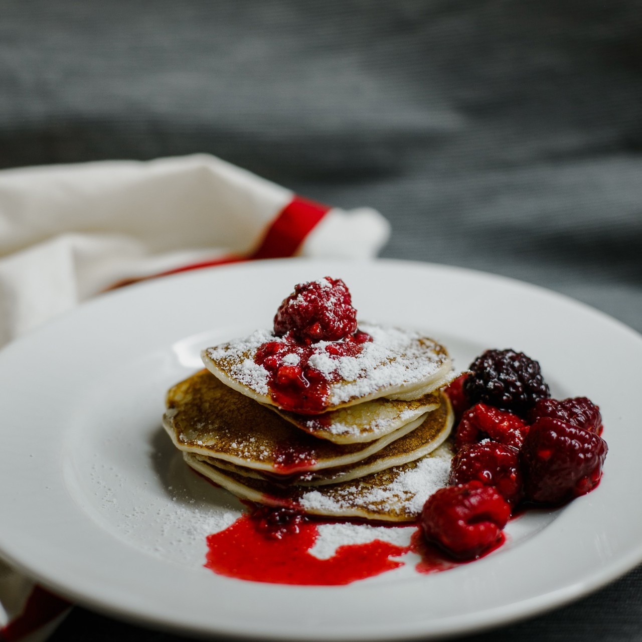 Оладьи на сметане