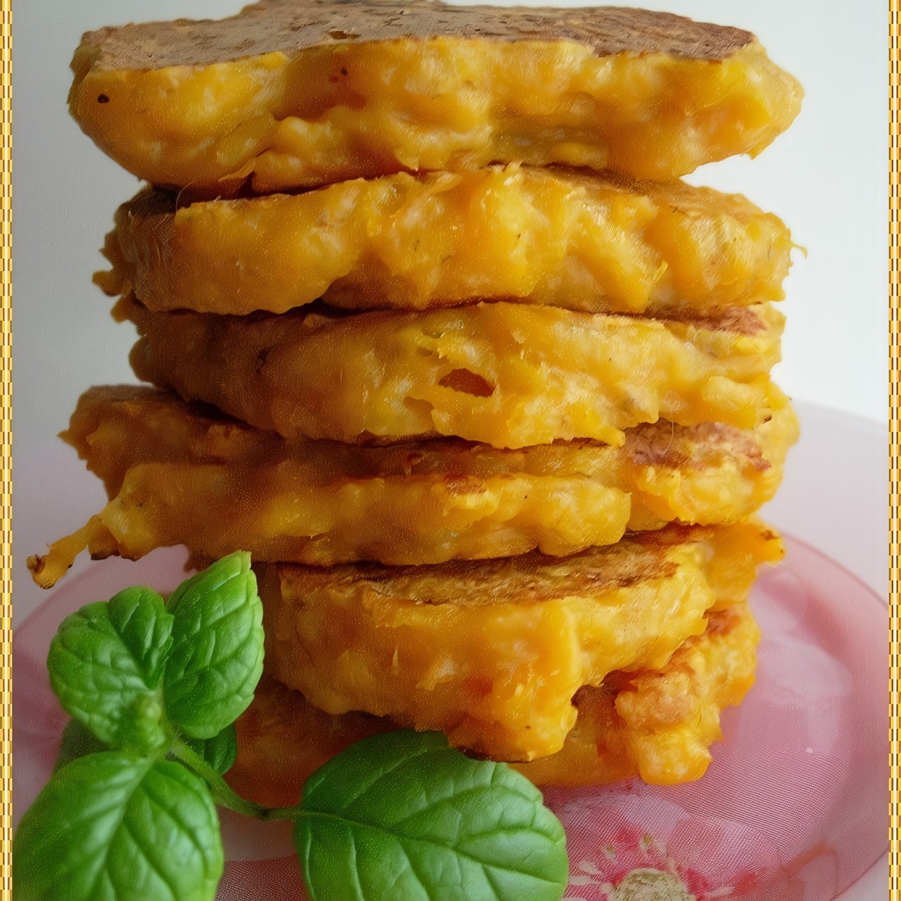 Оладушки из тыквы с бананом