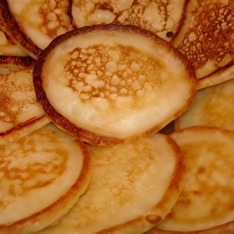 Оладушки на молоке