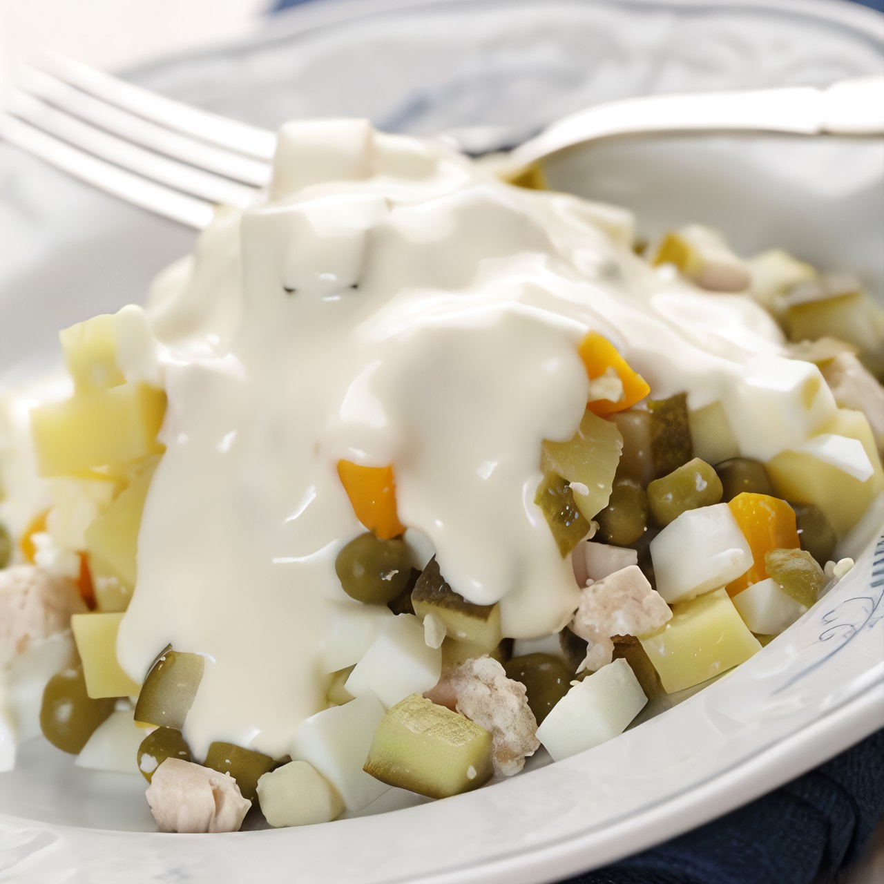 Оливье по-старомосковски