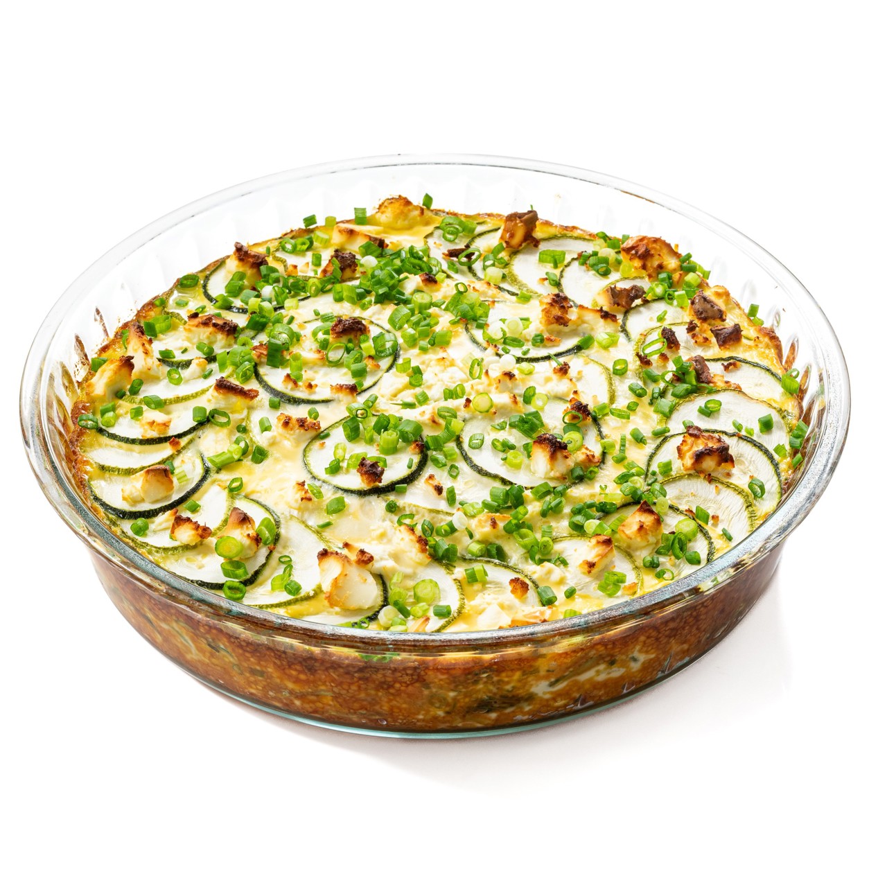 Омлет с кабачком и фетой