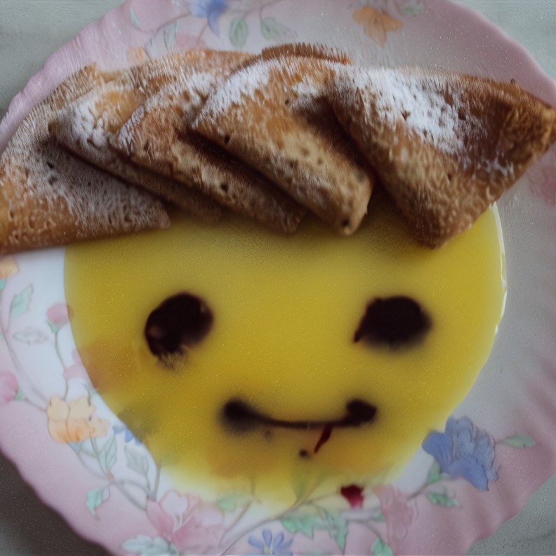 Ореховые блины с апельсиновым соусом