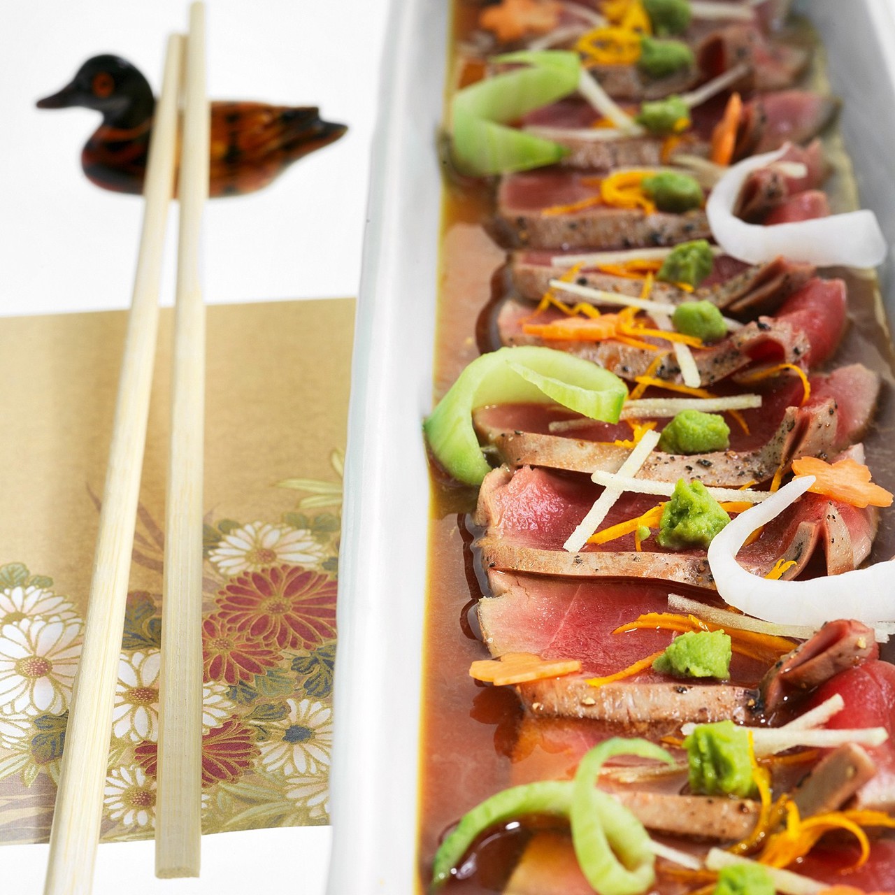 Орендзи-сёю-магуро-татаки