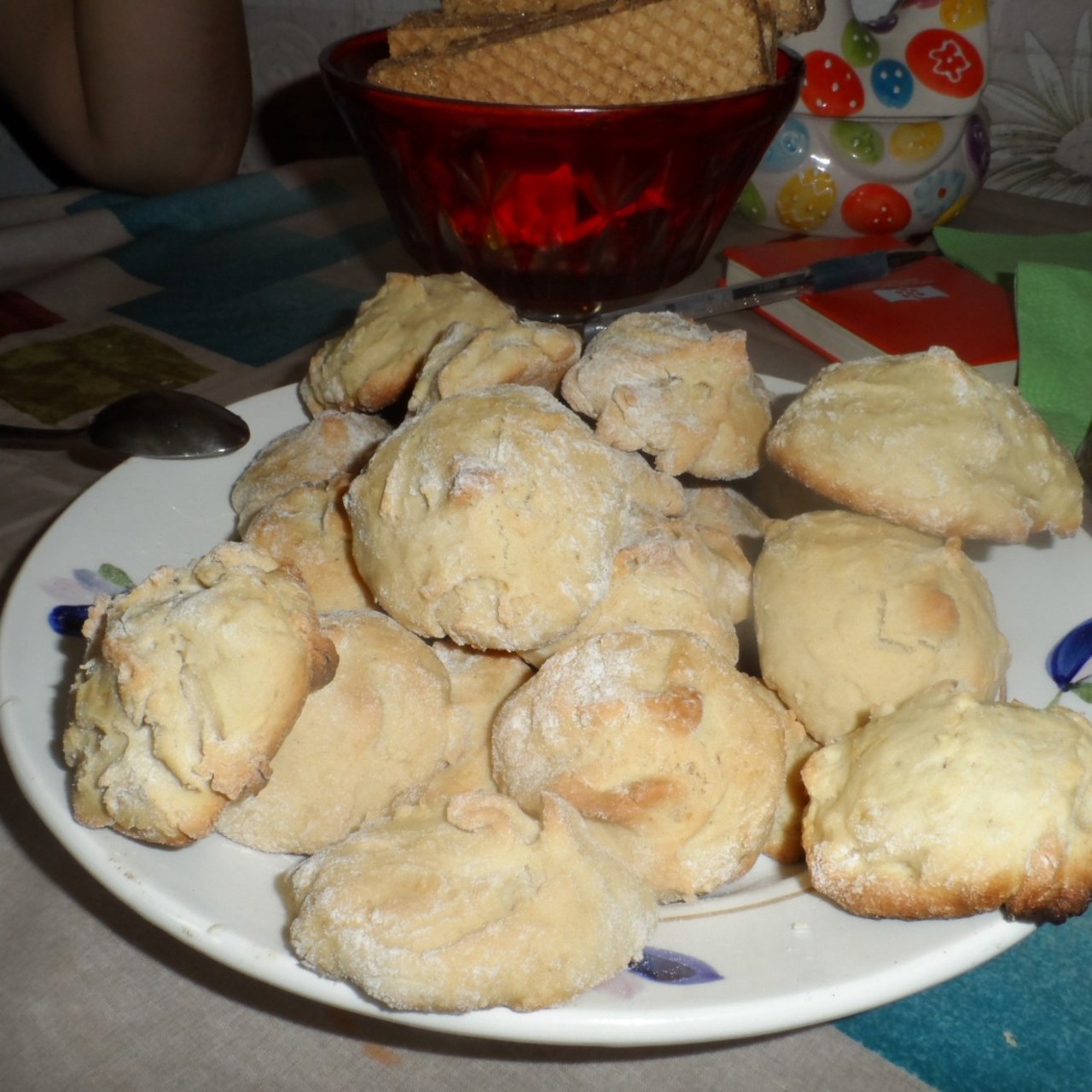 Осеннее печенье с яблоками