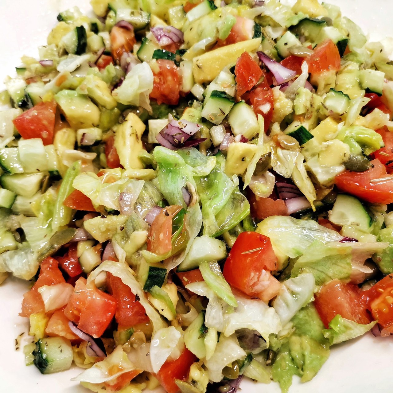 Осенний витаминный салат