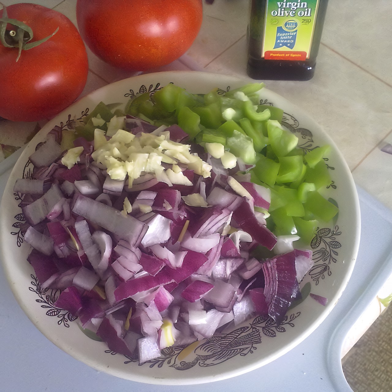 Острый суп с чили и фасолью