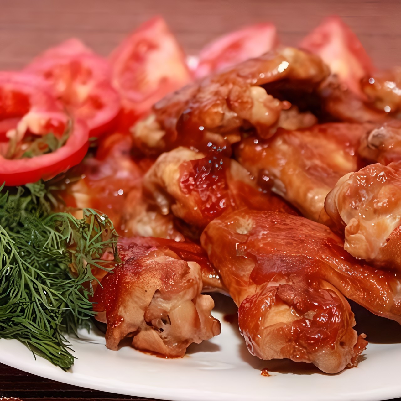 Острые куриные крылышки