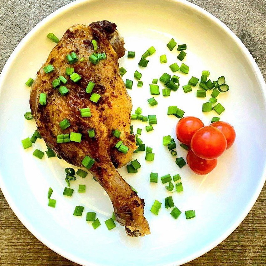 Острые окорочка с аджикой