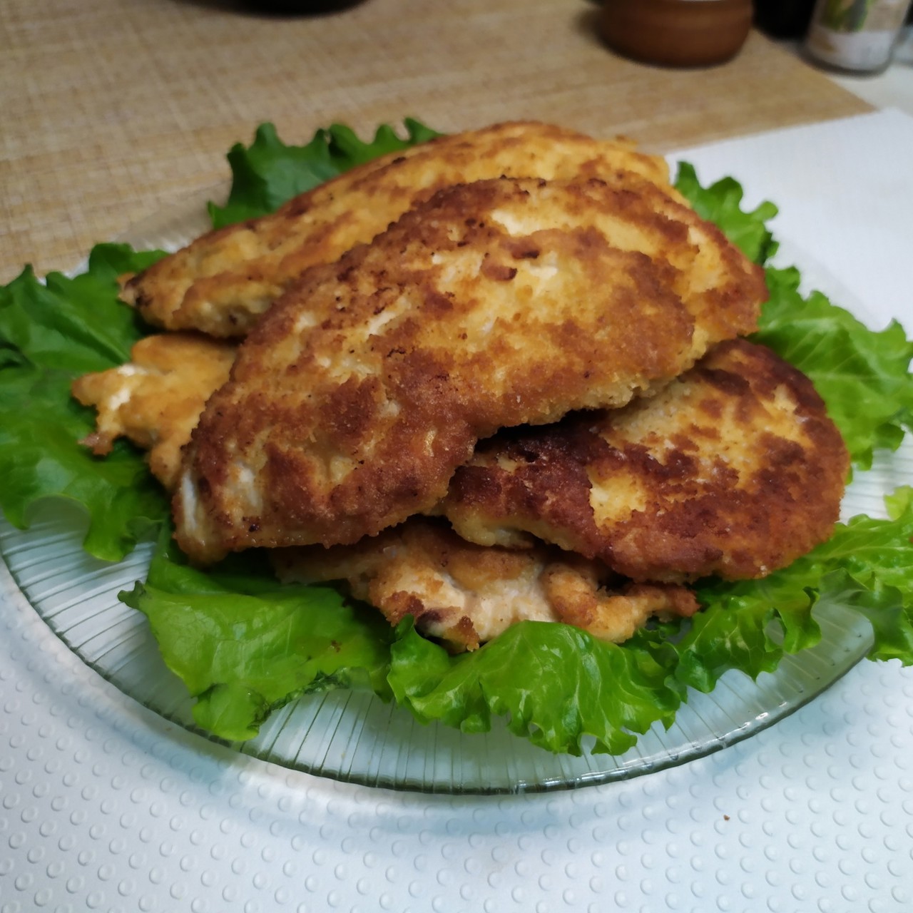 Отбивные из куриного филе