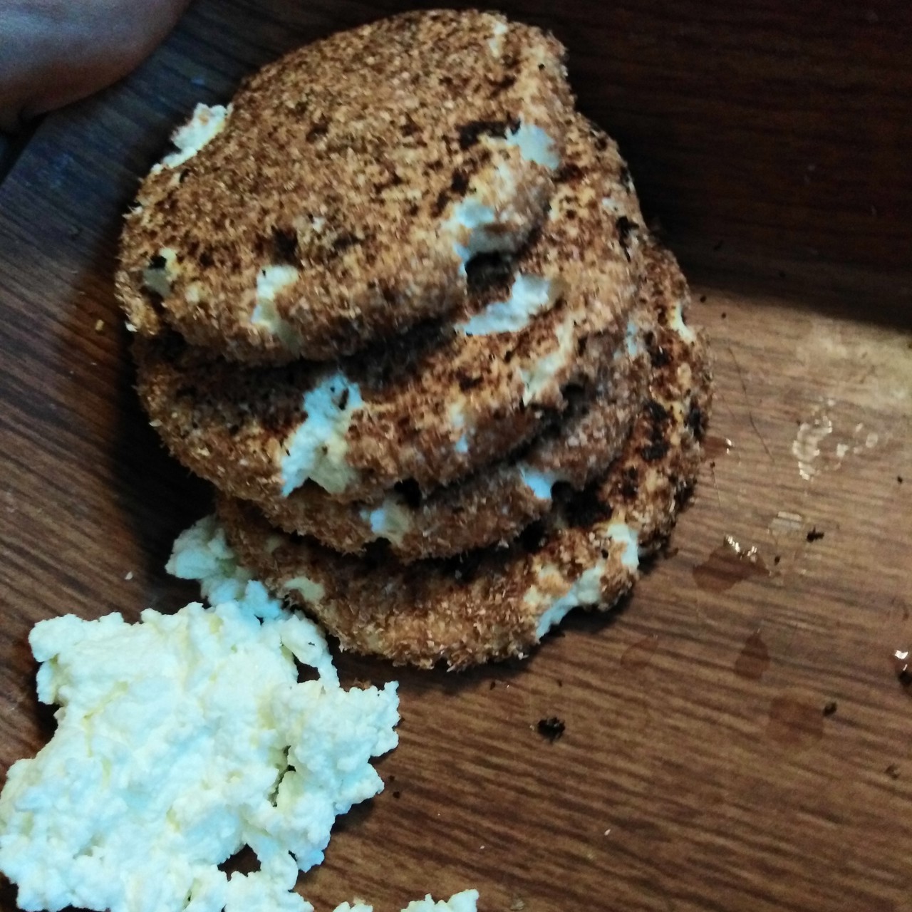 Отрубные сырники без сахара