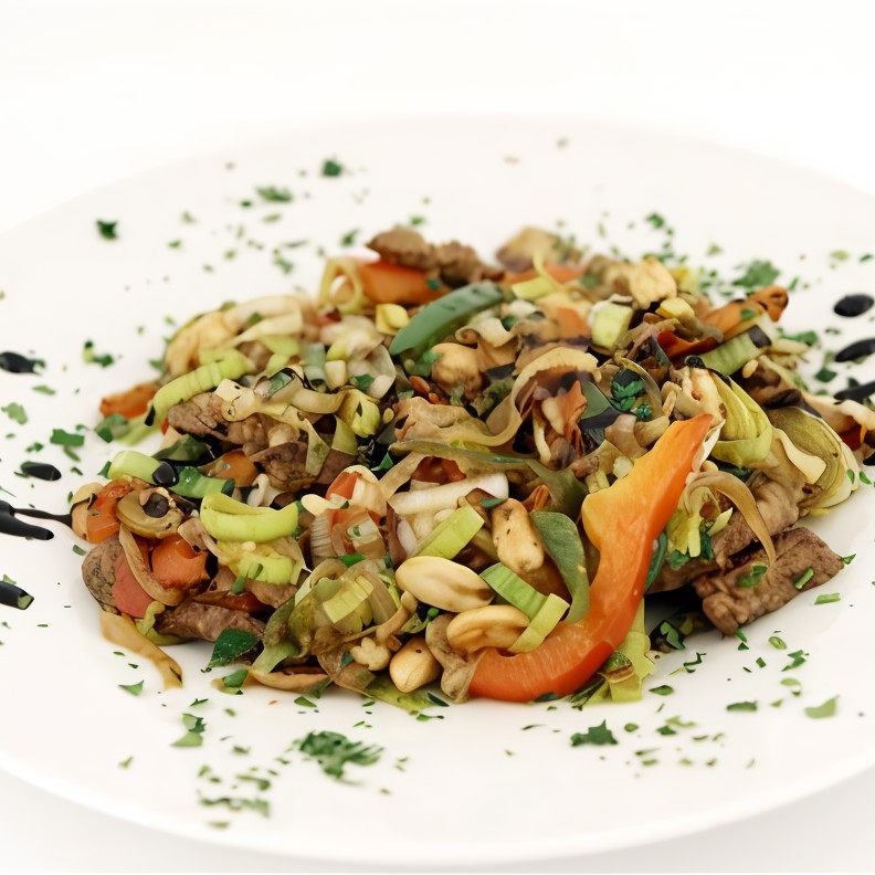 Овощи по-китайски, приготовленные на пару