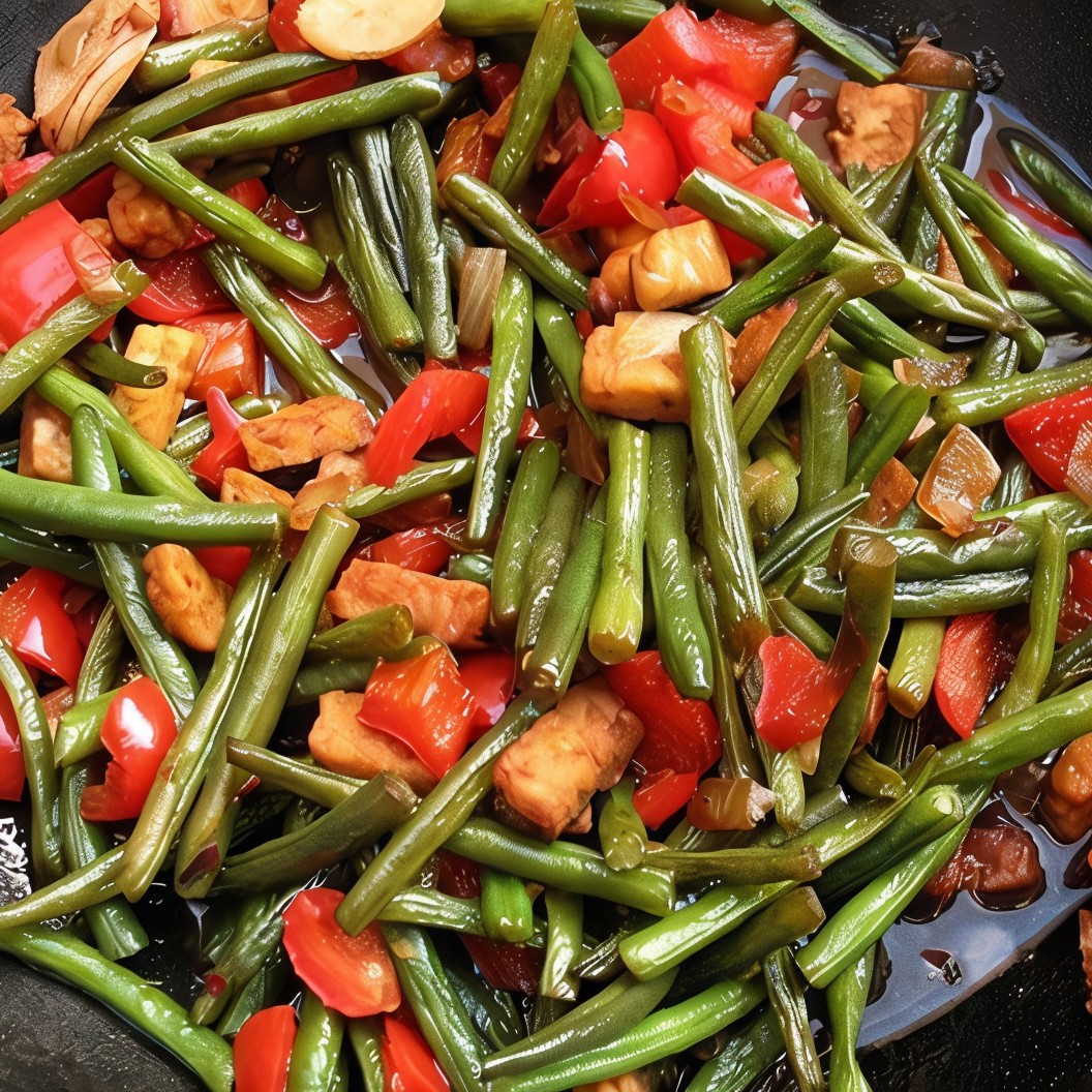 Овощи с грибами на гриле по-итальянски