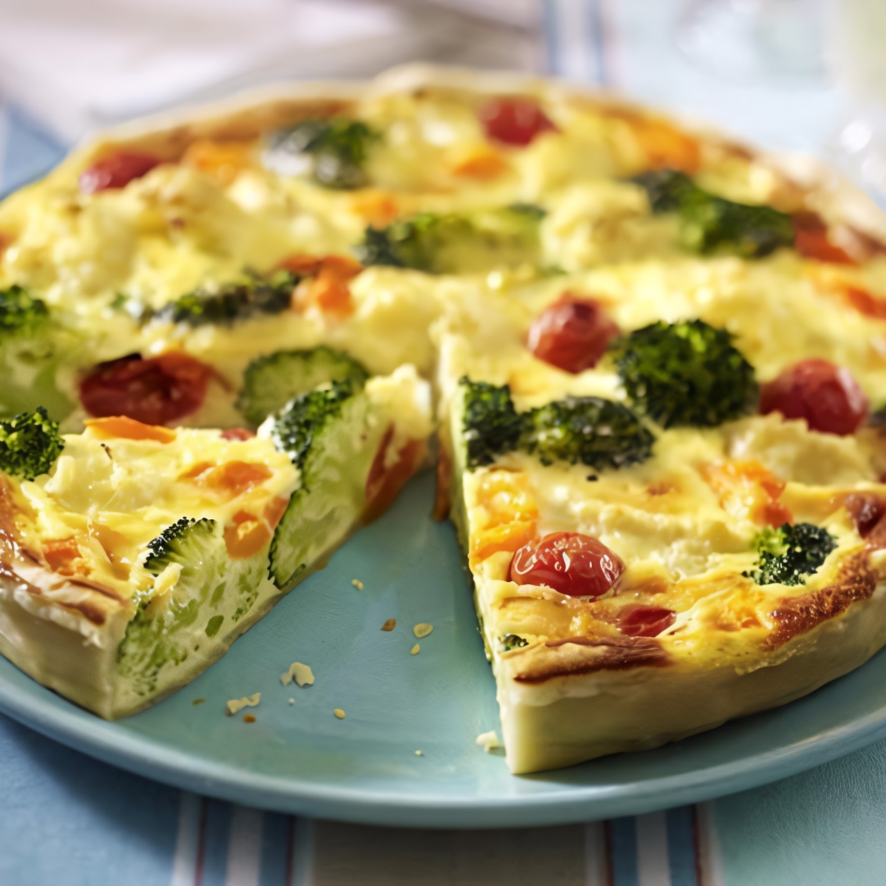 Овощная запеканка с горчицей