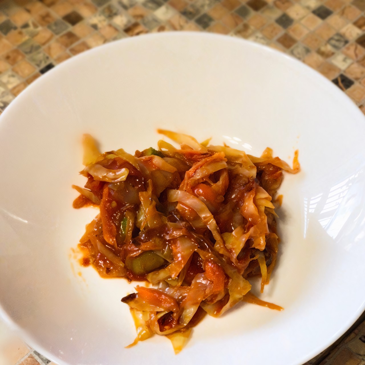 Овощное рагу с кабачками