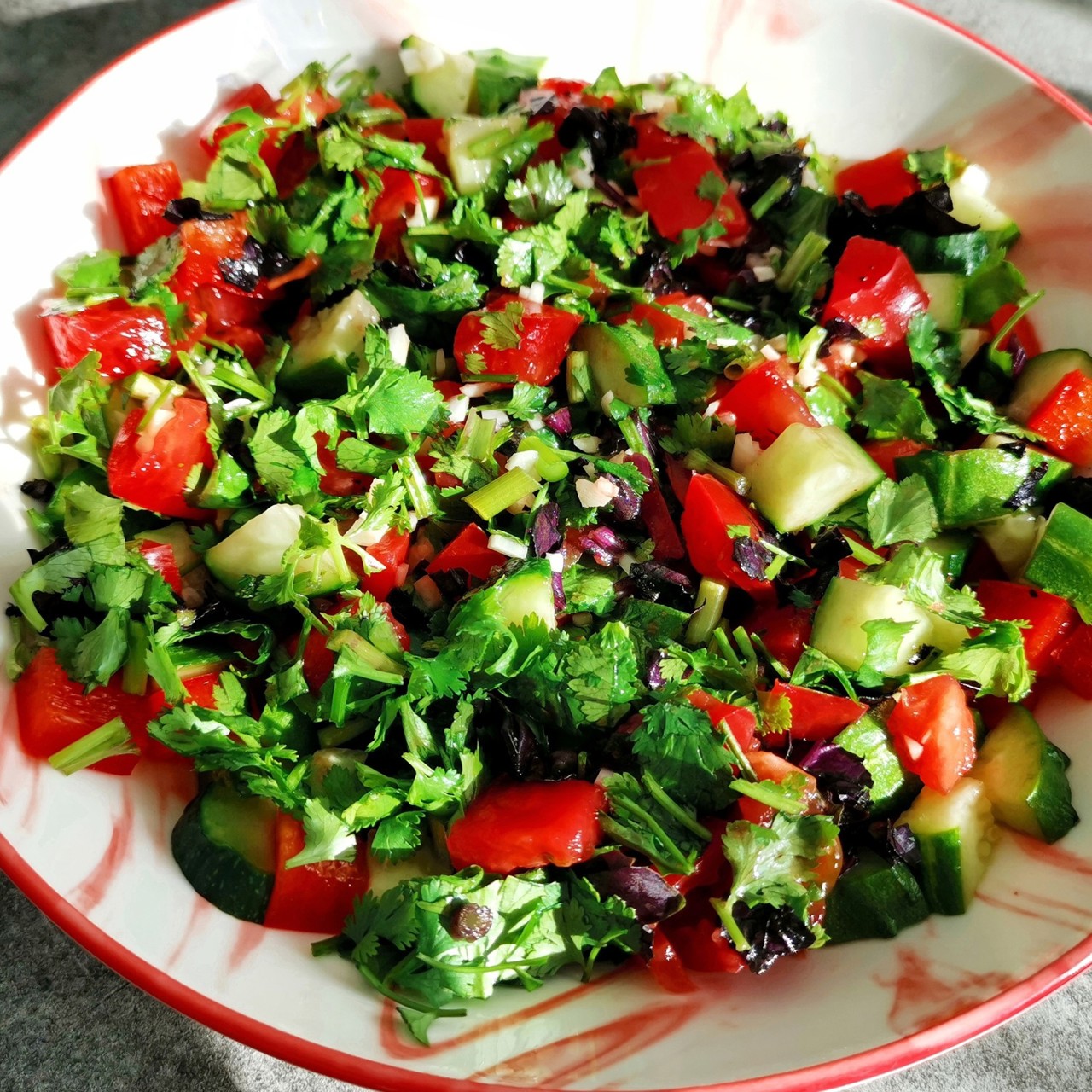 Овощной салат