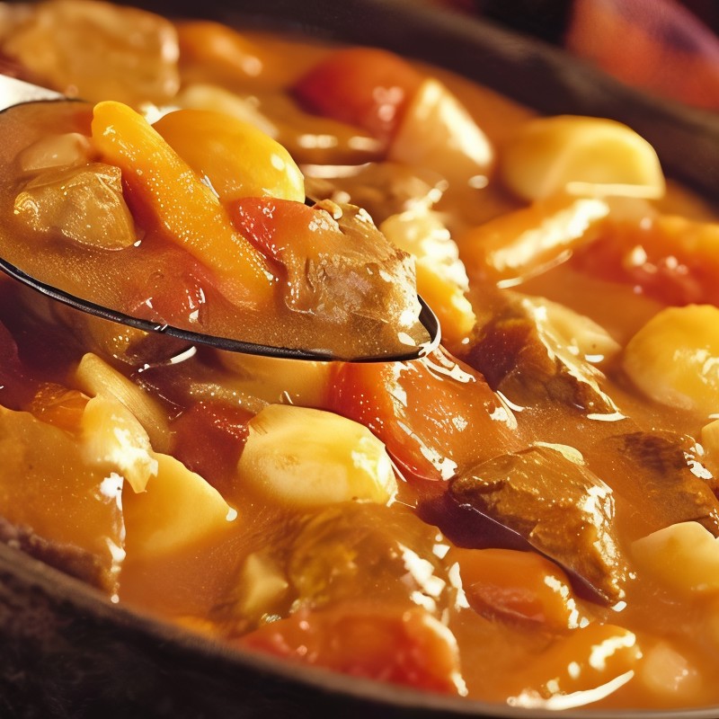 Овощное рагу с мясом