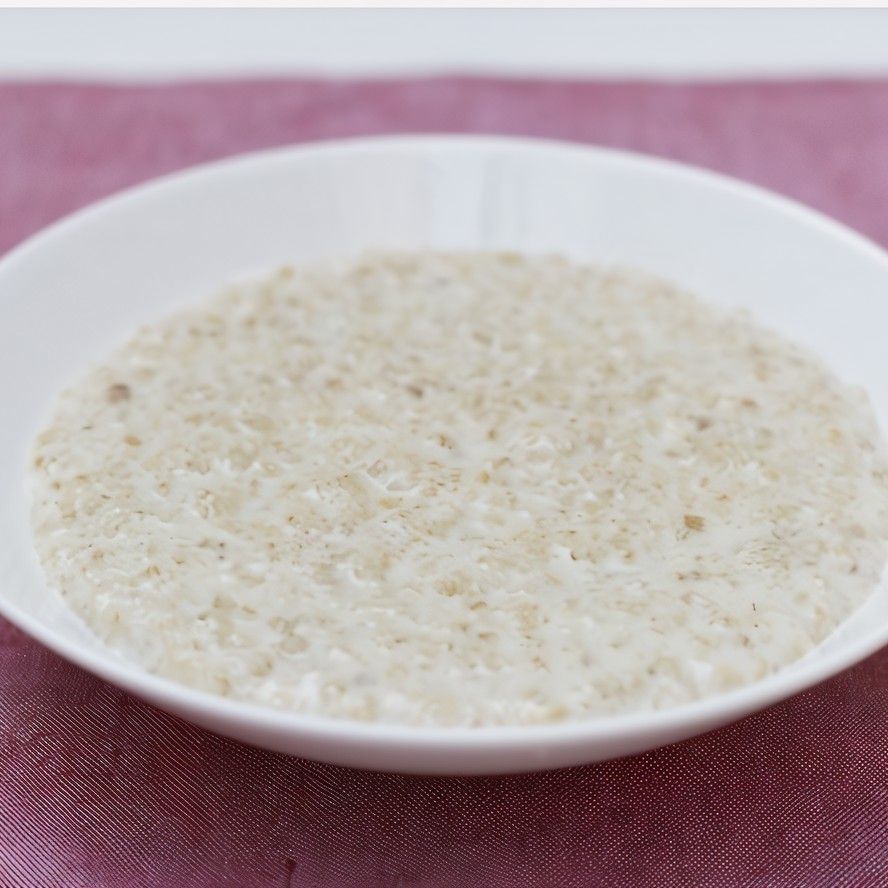 Овсяная каша с яблоками