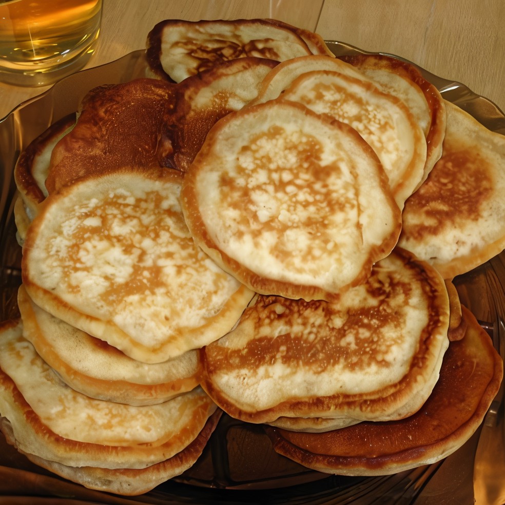 Овсяные оладьи с лимонным соком