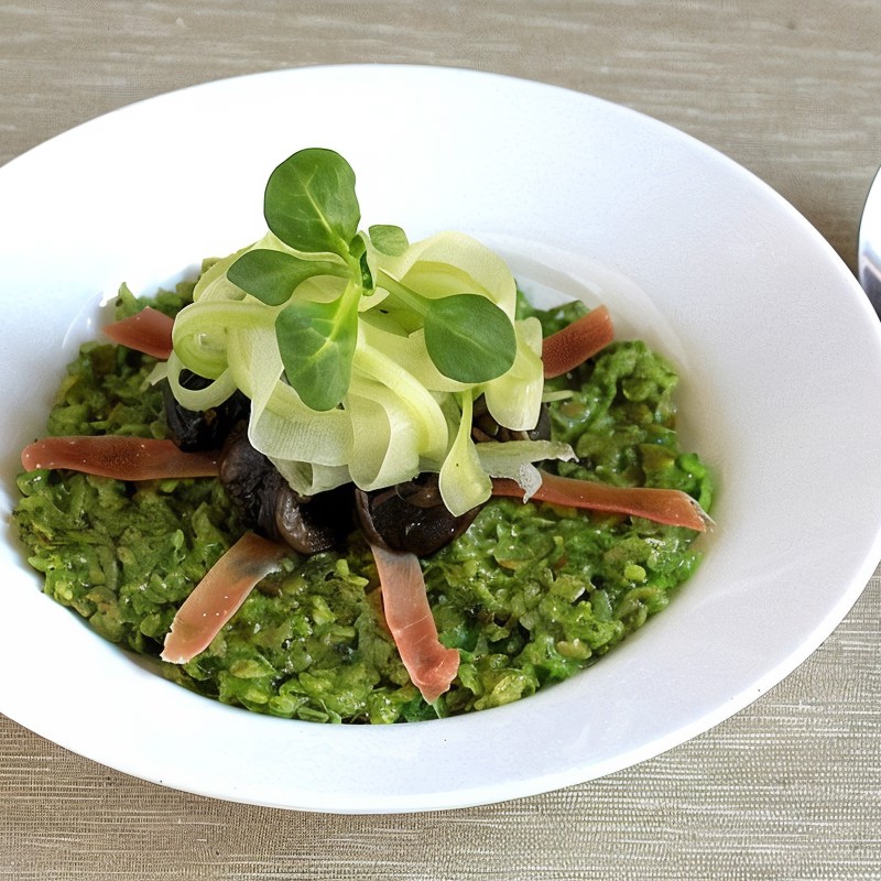 Овсянка с улитками