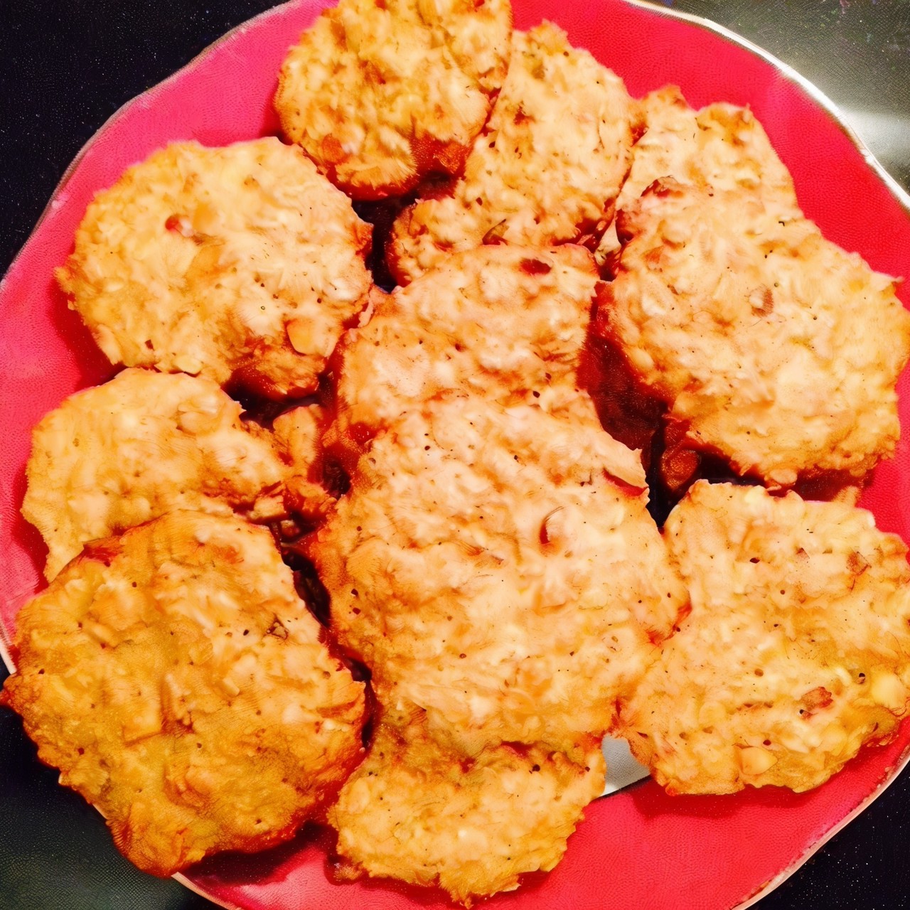 Овсяное печенье с орехами, медом и корицей