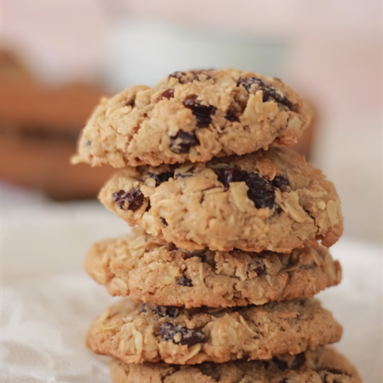 Овсяное печенье с ромовым изюмом