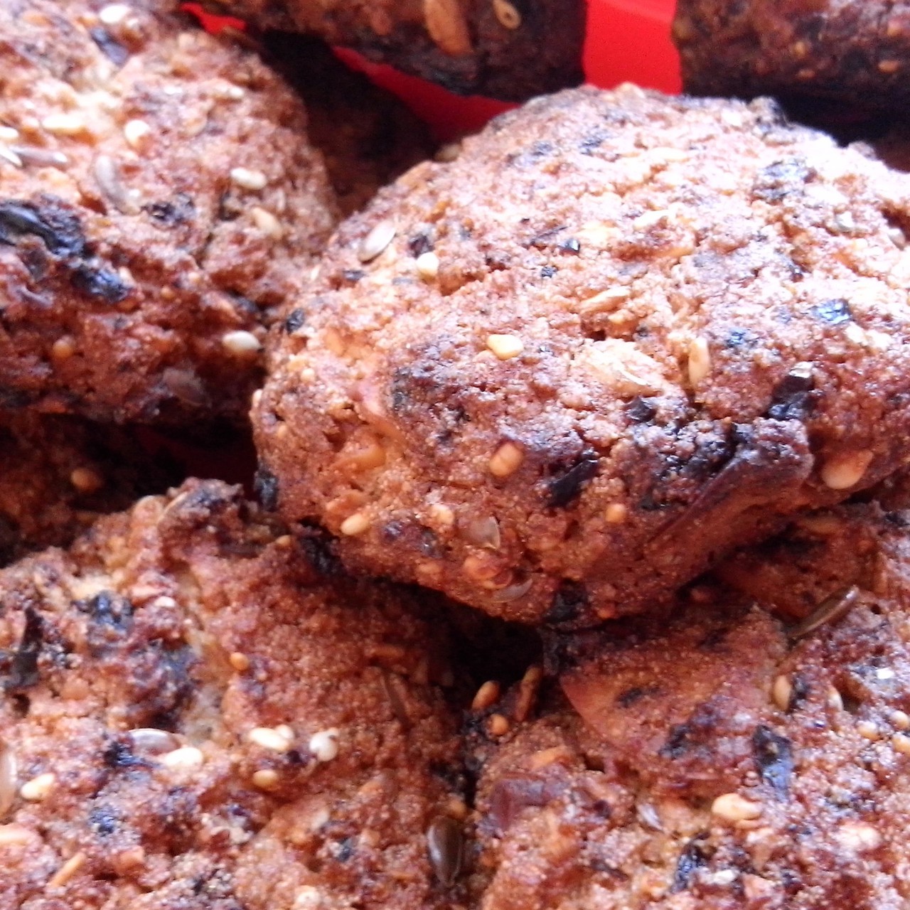 Овсяное печенье с сухофруктами с миндалем