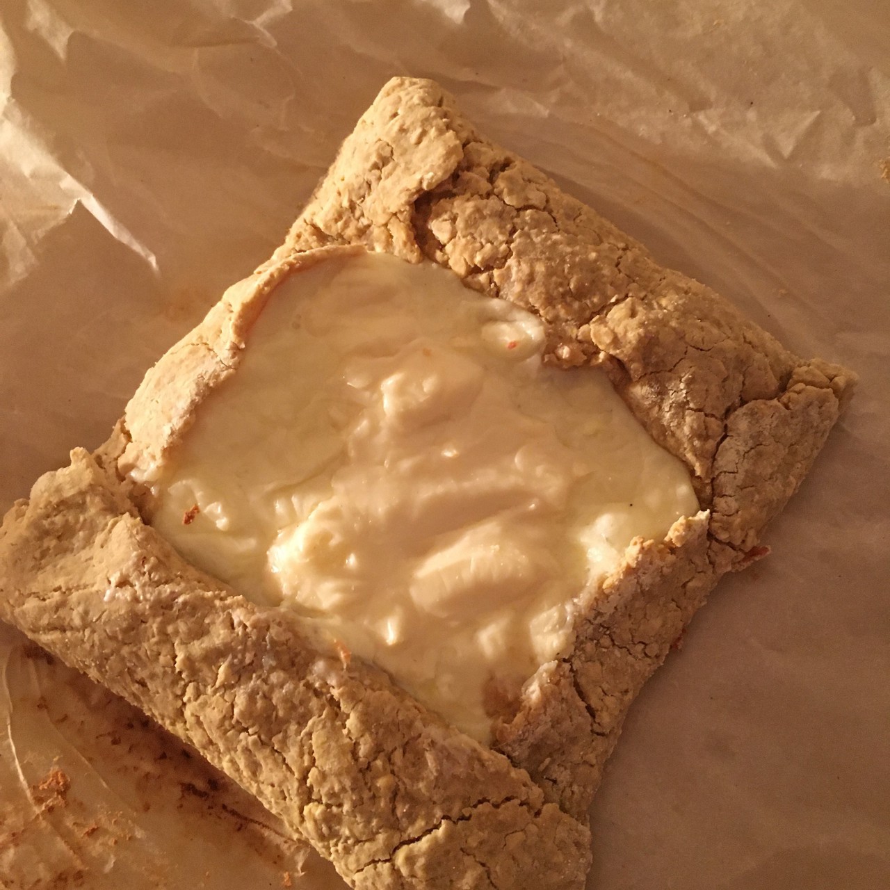 Овсяная галета с сыром