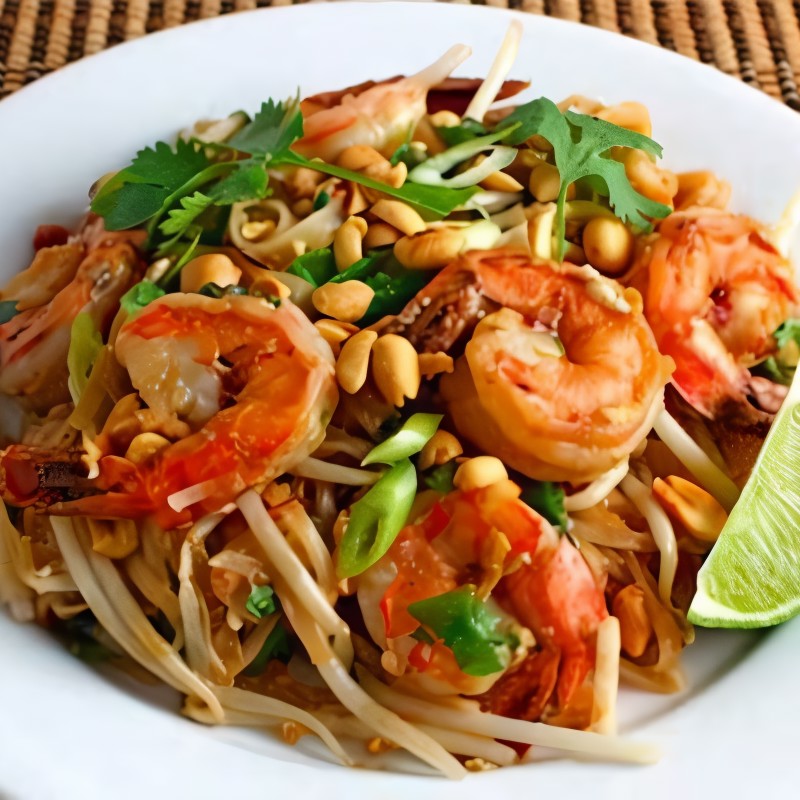 Пад-тай с креветками