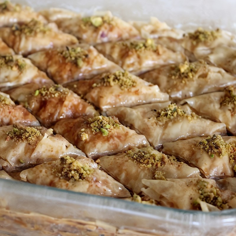 Пахлава с фисташками