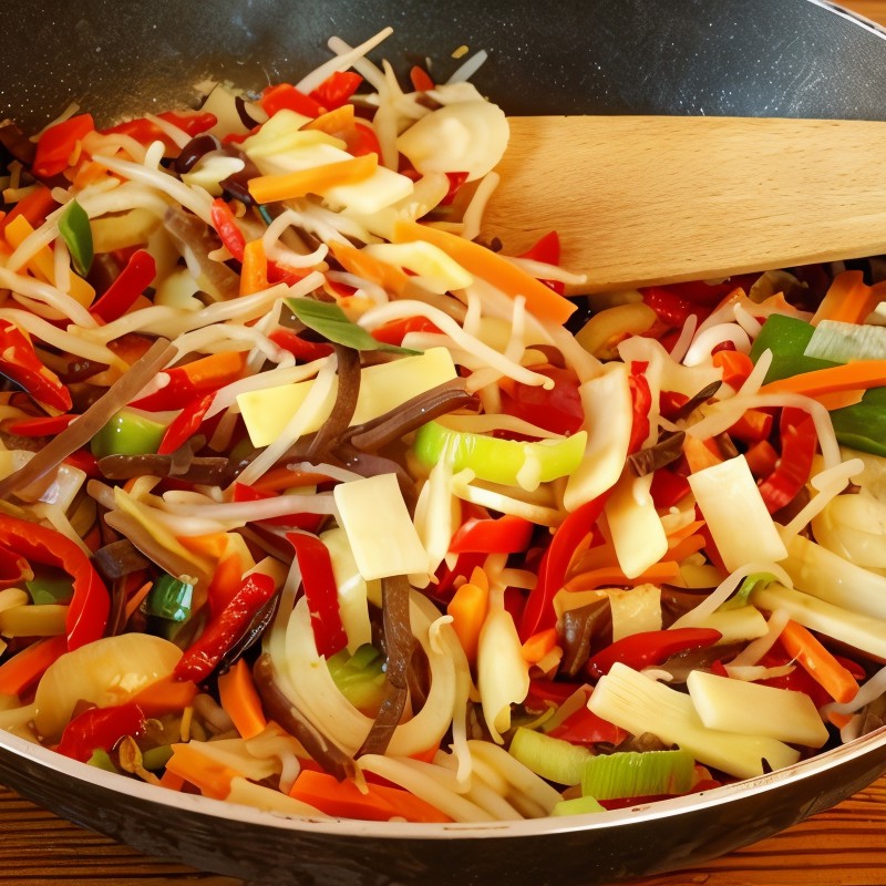 Пак-чой с чили