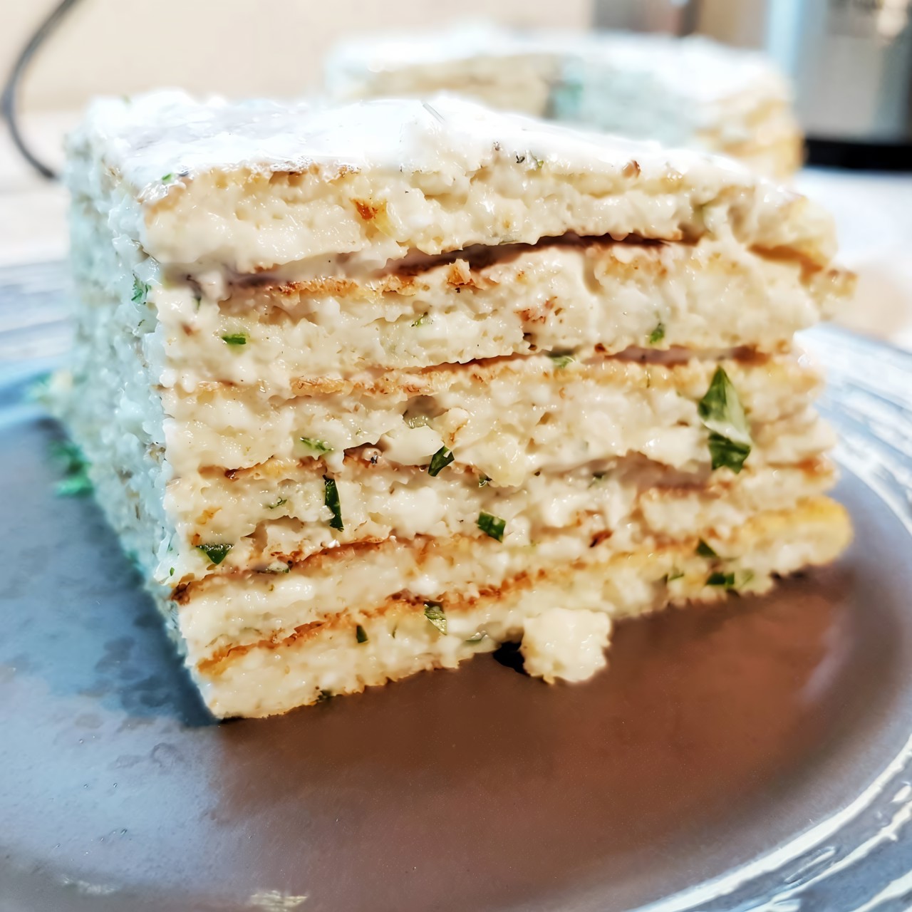 Панкейки с адыгейским сыром