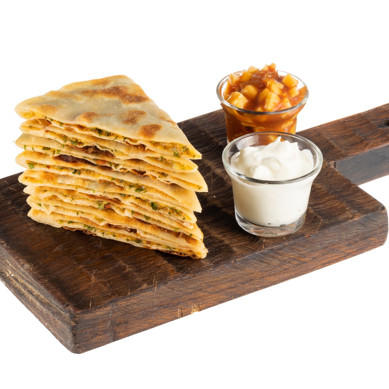 Лепешка парата с картофелем