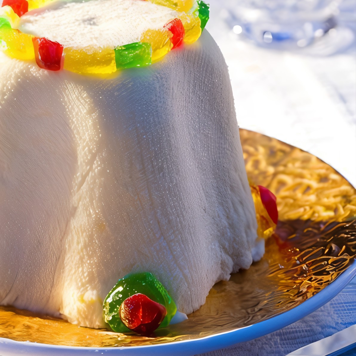 Пасха с изюмом, лимоном и кардамоном