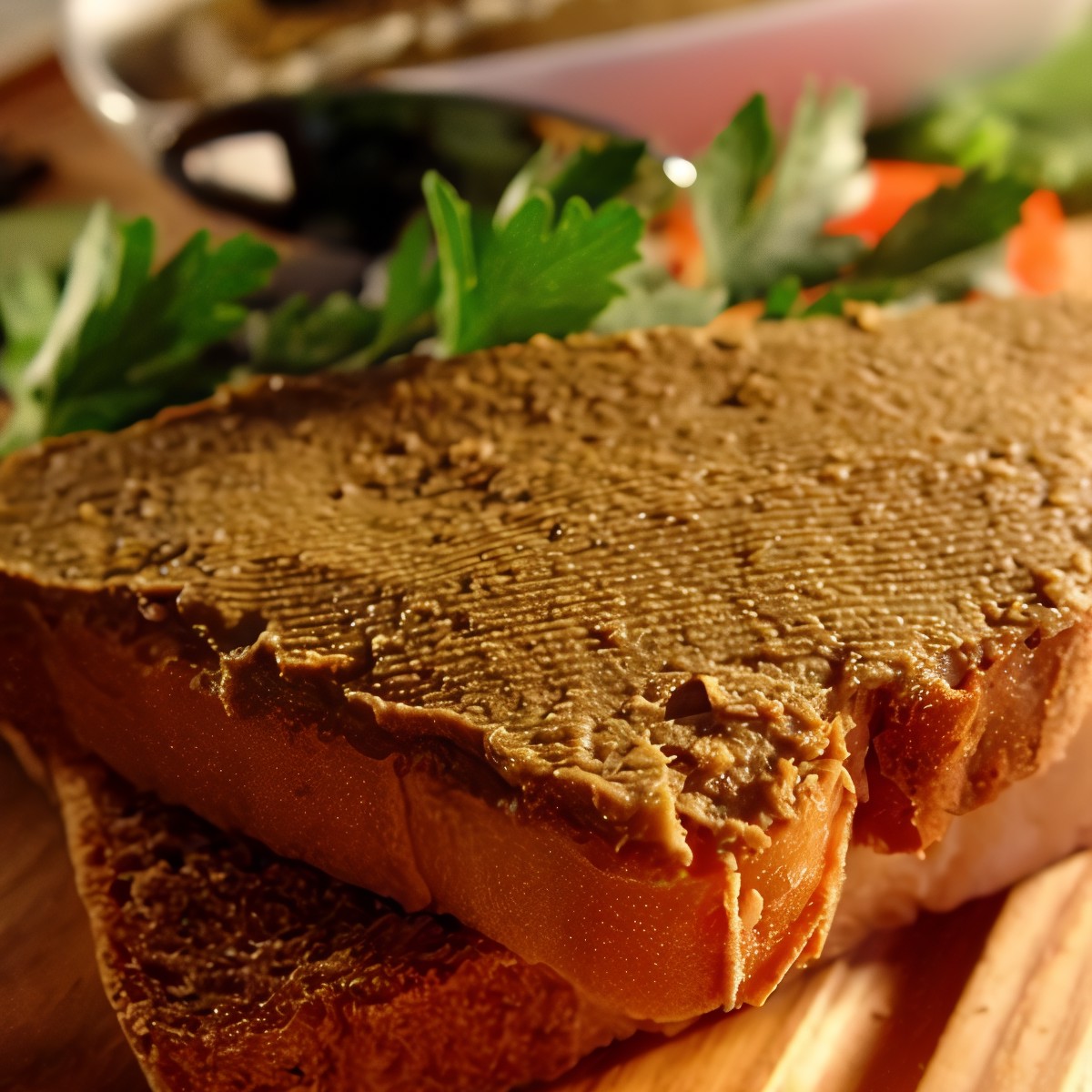 Паштет из брынзы, говяжьего языка и огурца