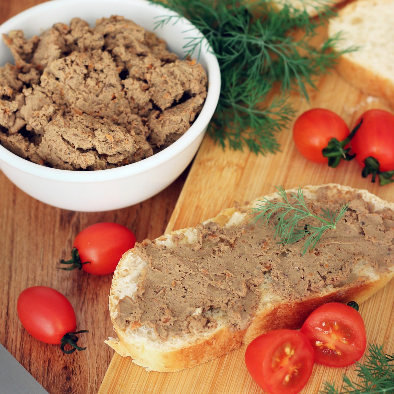 Паштет из куриной печени с морковью