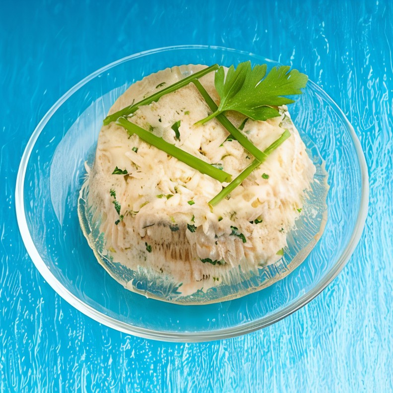 Паштет с копченым лососем и укропом