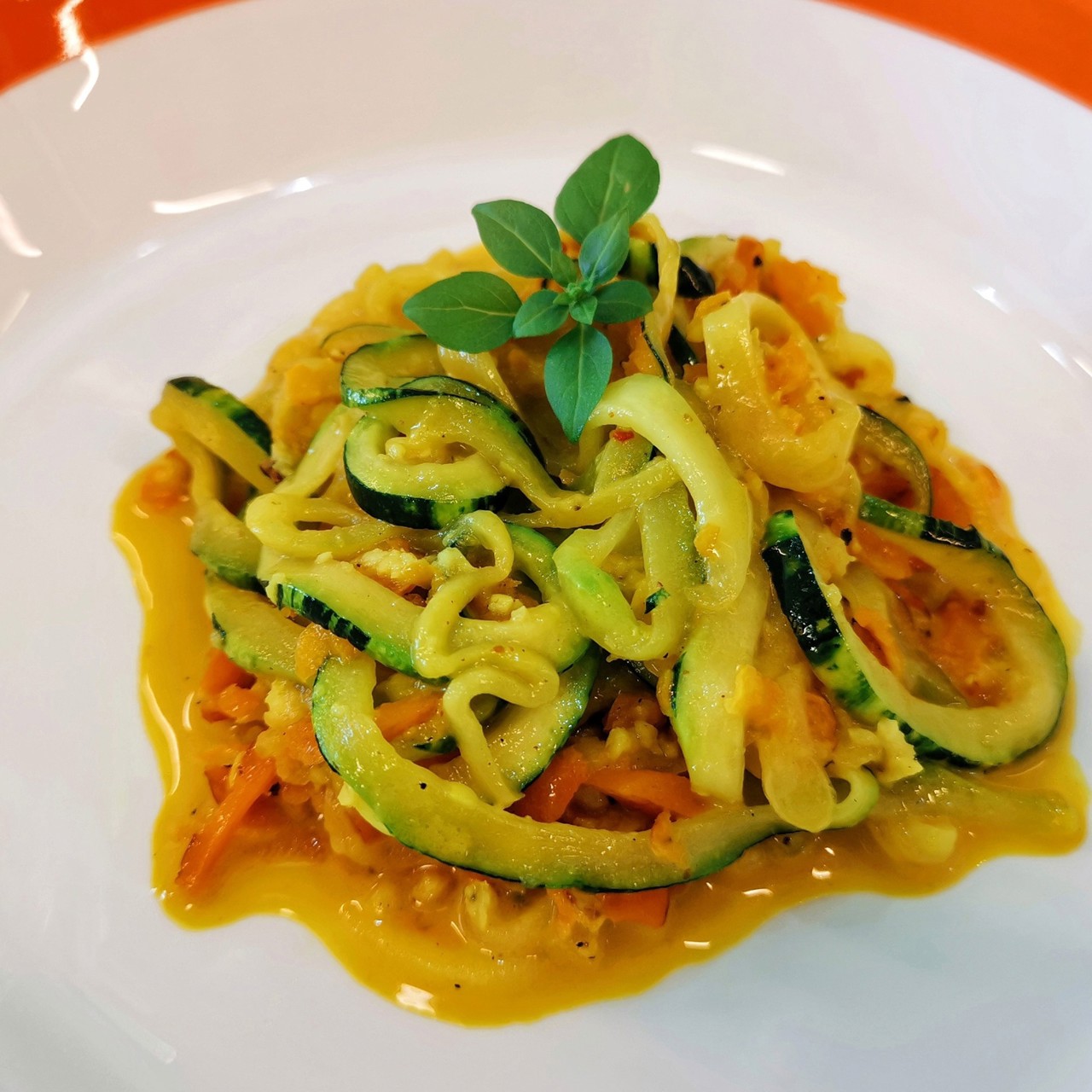 Паста из кабачка