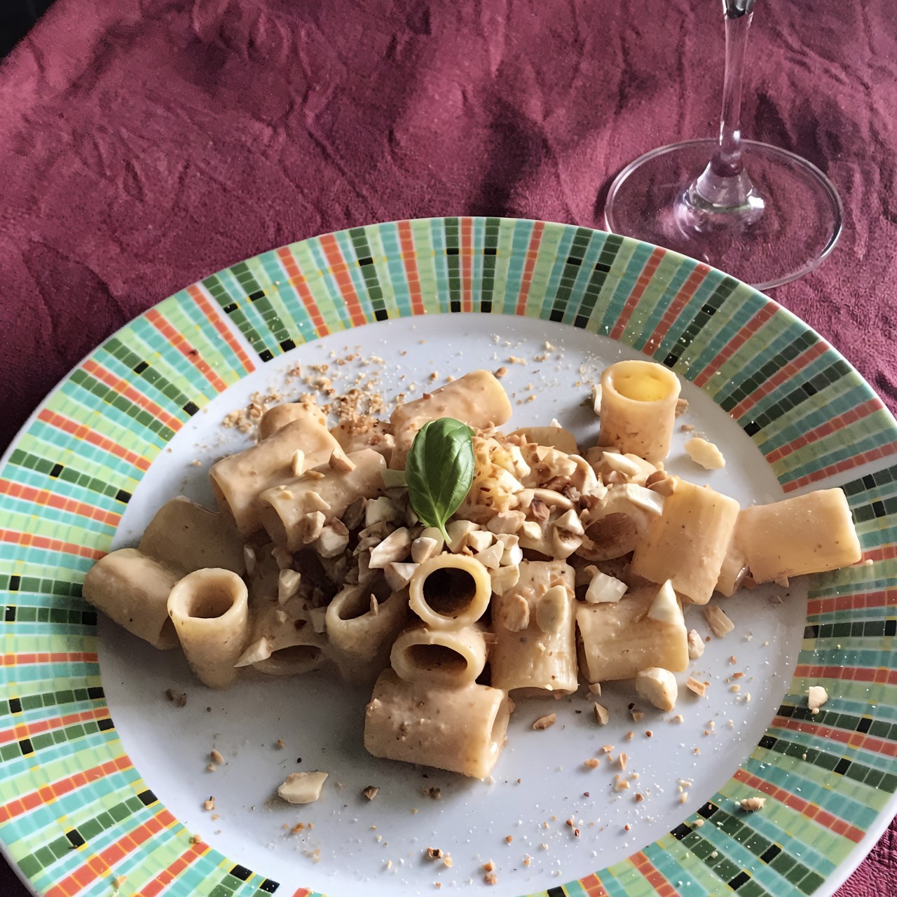 Паста с рикоттой и вялеными томатами