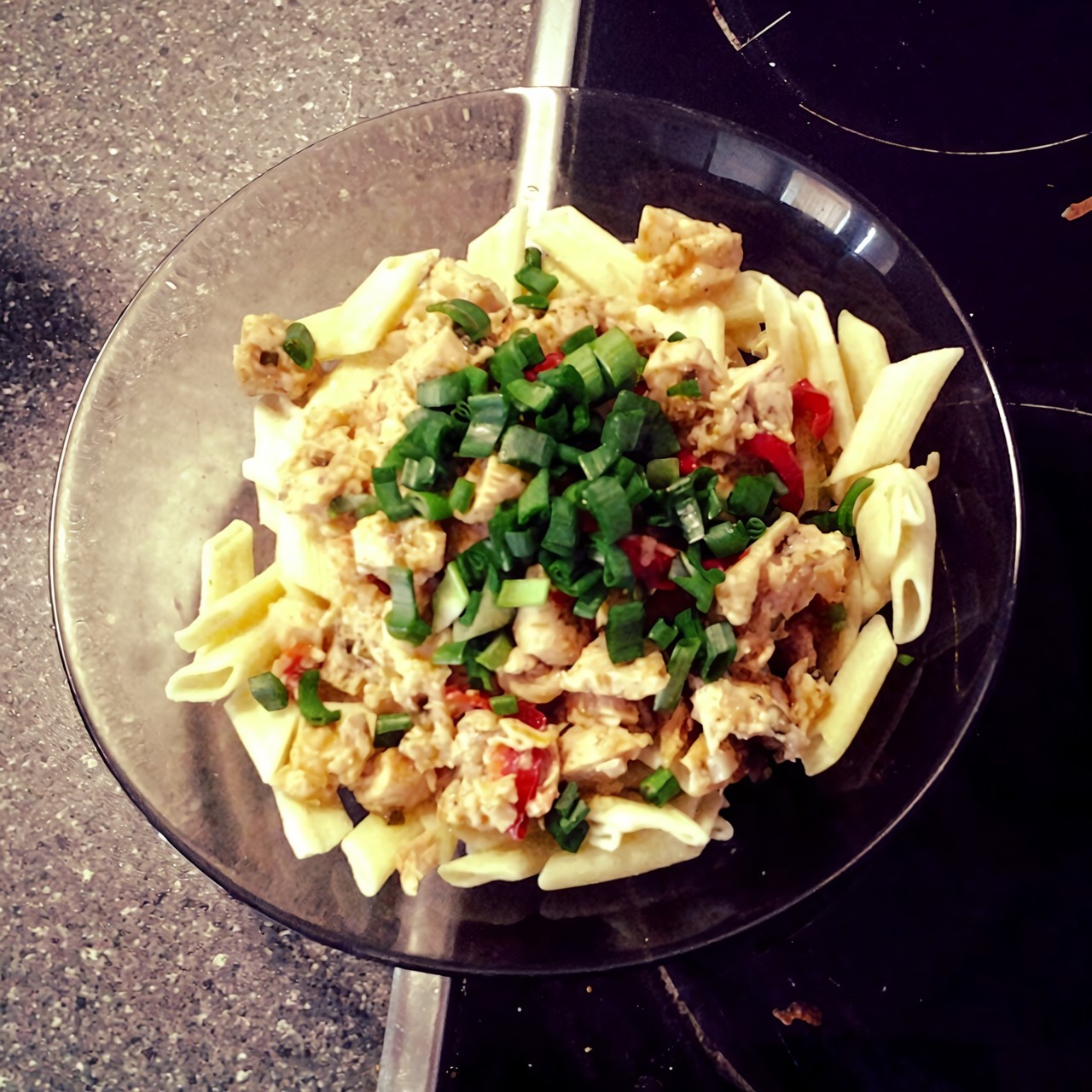 Паста с соусом альфредо