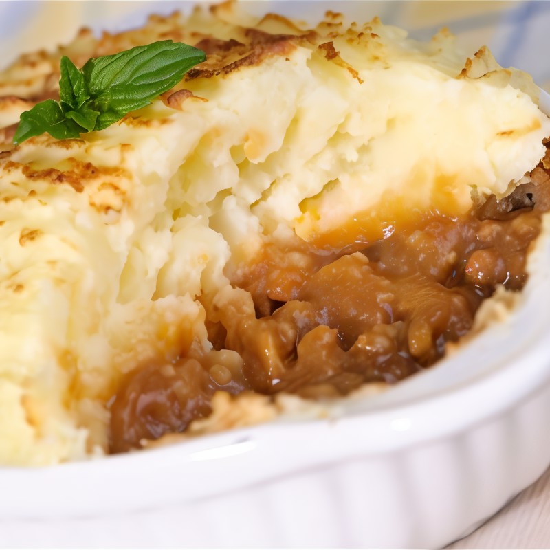 Пастуший пирог с бараньим фаршем