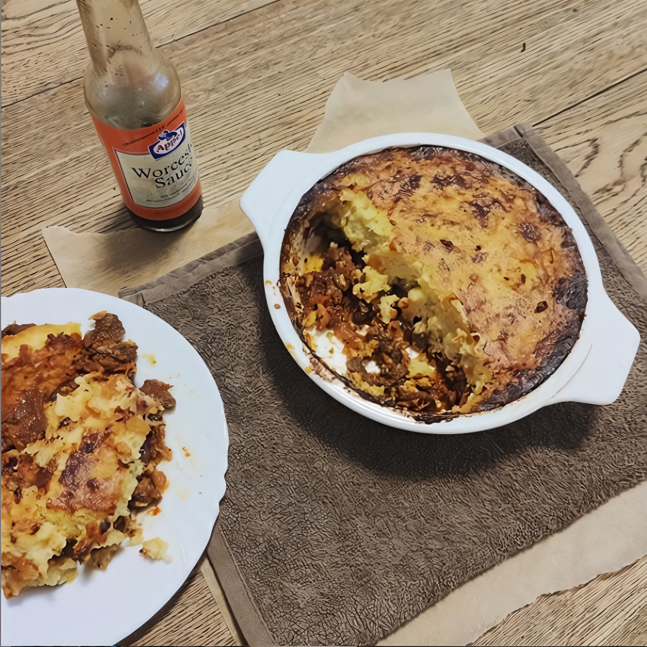 Пастуший пирог с бататом и бараниной