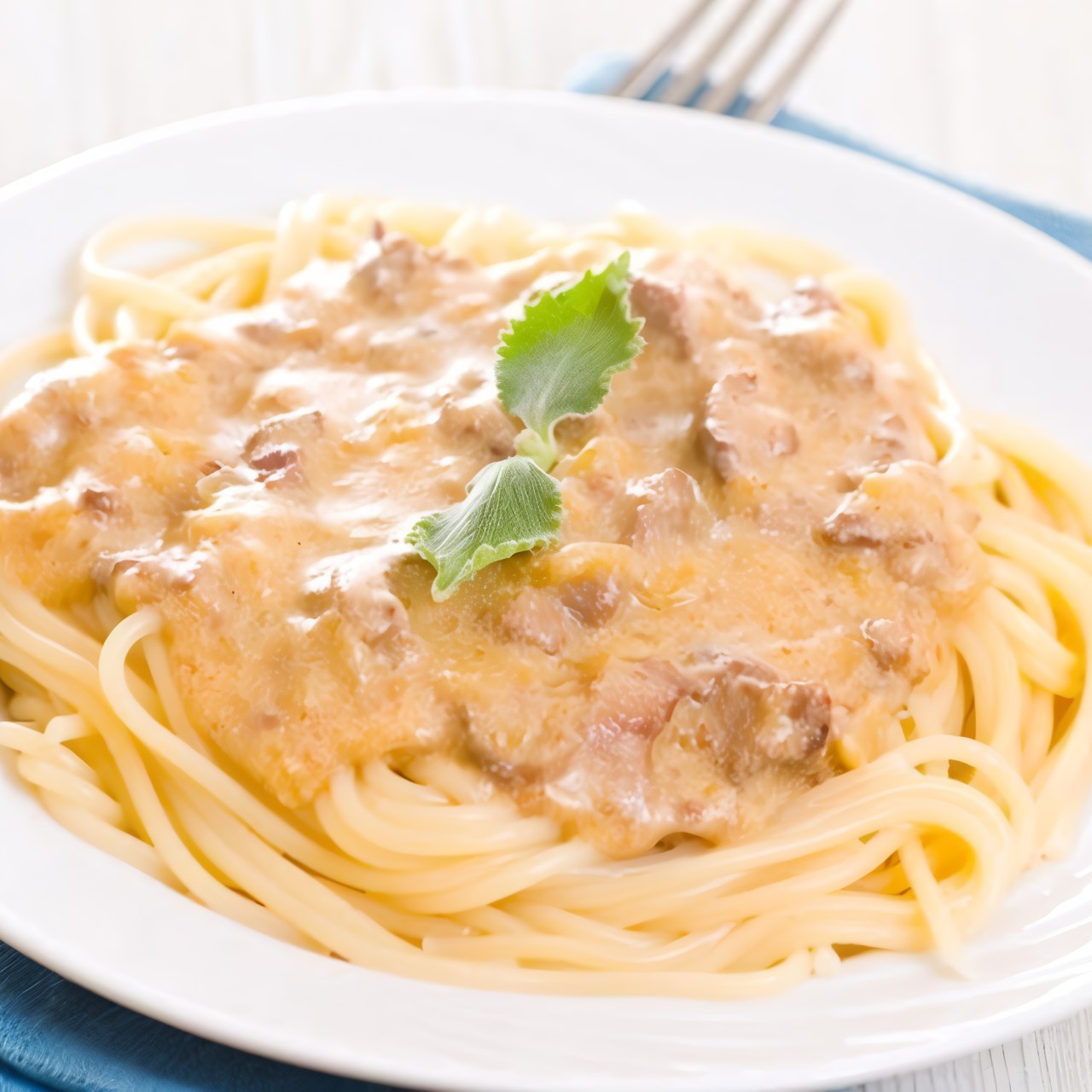 Печень в сливочном соусе