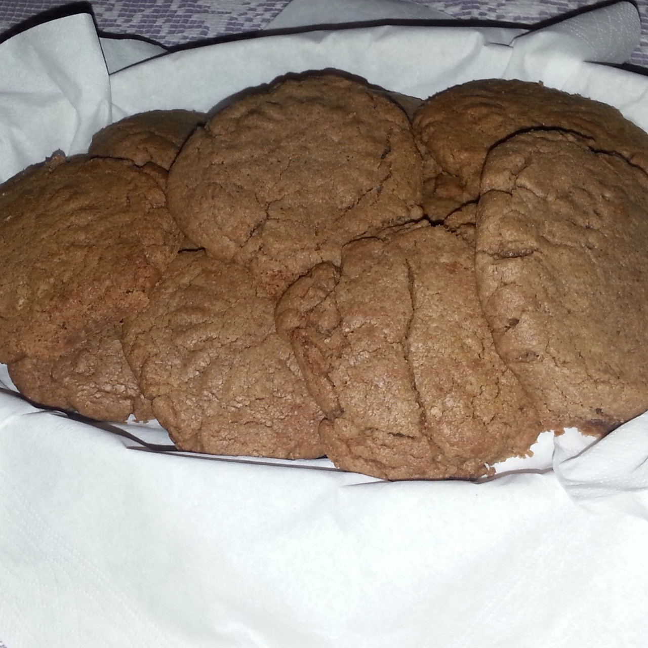 Печенье из нутеллы за 15 минут